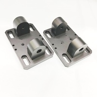 Pièces d'assemblage de caméra en alliage d'aluminium usinées CNC 5 axes sur mesure OEM, avec anodisation multicolore pour cadre de lentille