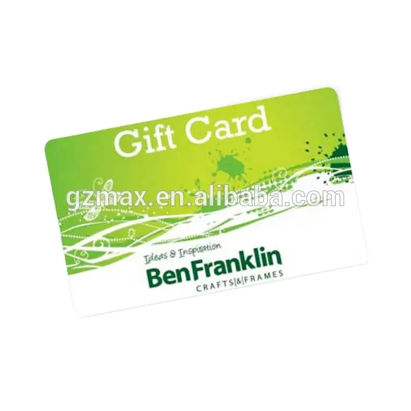 Recharge Gift Card/Supermarkt Gilf Card Beste Verkoop Producten In China