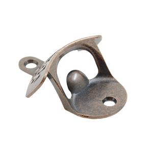 הסיטונאי מתכת סגסוגת אבץ פליז וינטג להגדיר קיר מותאם אישית רכוב בקבוק בירה - Product Image 5