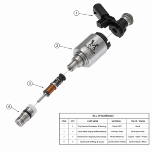หัวฉีดเชื้อเพลิง0261500276 06H906036G 06H906036Q สำหรับ Audi VW Skoda Gen2 EA888 1.8T 2.0T - Product Image 5