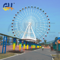 Fabricant de manèges de parc d'attractions de 65m Grande roue d'attraction foraine à vendre