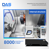 Torno CNC DAS TM700-8PY con Torreta Motorizada en el Eje Y para Torneado y Fresado