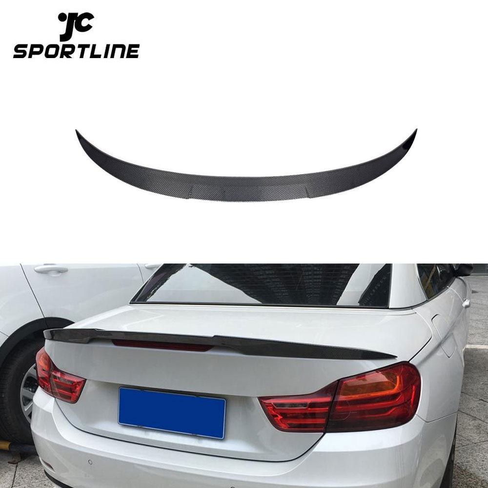 Автомобильный спойлер из углеродного волокна F33 для BMW F83 M4 428i 430i 435i 440i Convertible 14-19