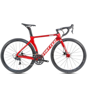 Freno a disco Thunder R3000 18S ruota in lega aero bike race 700c bicicletta cavo interno bici da strada in fibra di carbonio - Product Image 4