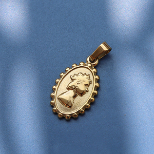 Ciondolo collana Mini angelo Vintage <span class=keywords><strong>cuore</strong></span> in acciaio inossidabile <span class=keywords><strong>con</strong></span> cupido angelo ala gioielli Infinity Guardian ciondolo cherubino infantile - Product Image 3