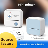 Mini-imprimante de poche avec papier 57x30mm pour étiquettes thermiques et photos