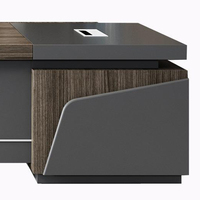Bureau de direction Pengpai, mobilier de bureau, table d'ordinateur en forme de L, bureau de direction