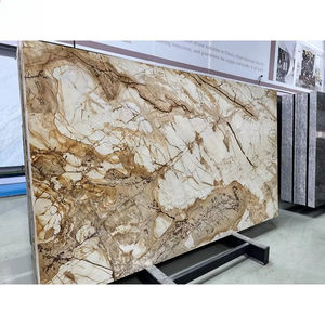 Dalle en marbre Calacatta Gold pour îlot de cuisine, table basse, hôtel et villa, applications murales et de sol décoratives, produit de carrelage - Product Image 2