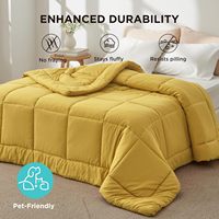 Couette King Size Hypoallergénique et Écologique, Douceur Nuageuse et Chaleur Toutes Saisons, Indispensable pour l'Hôtellerie