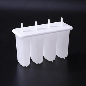 Nahe 4-Cavity Popsicle Mold Plastic Ice Cream Maker For Homemade Popsicles - Product Image 4