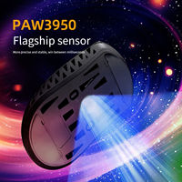 HE6 Ultra Mouse Serat Karbon Ringan 53g Tri-mode PAW3950 30000DPI 8Khz 700IPS Mouse Gaming Desain Berongga