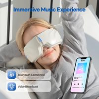 Masseur pour les yeux chauffant OEM avec compression d'air et musique, masque électrique pour les yeux secs, aide au sommeil, vente en gros en usine
