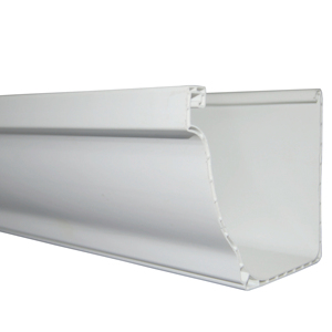 Trắng PVC ống và phụ kiện cho mái thoát nước mẫu miễn phí 20 năm nhựa PVC đôi lỗ khung cho mưa máng xối - Product Image 1