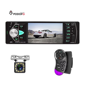 Vô Lăng Ô Tô Podofo 4.1 '', Vô Lăng Âm Thanh Nổi FM BT 1DIN, Điều Khiển Từ Xa, Camera Lùi Thông Minh, Động - Product Image 1