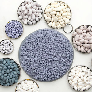 난연 마스터 배치 도자기 화이트 컬러 마스터 배치 식품 및 PE/PP 색상 필름 및 파이프 등급을위한 블로우 몰딩을위한 86999 - Product Image 1