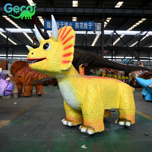 GeCai Square Bicycle Simulation Dinosaur Silicone Electric Bike Source Customization Factory - Product Image 3
