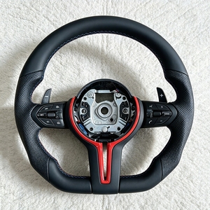 Volante Deportivo de Cuero para <span class=keywords><strong>BMW</strong></span> F10 F30 F20 F31 F36 M X3 X4 X5 M3 M5 M6 F01 F02 F06 F07 F11 F12 F14 F15 F16 F22 F31 E71 E90 - Product Image 3