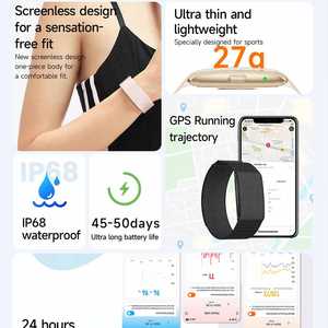2025 Groothandel Custom Logo Niet-Scherm Fitness Tracker Montre Connecte Smart Watch Met Sdk - Product Image 6