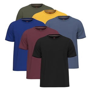 เสื้อยืดคอกลมผู้ชายไซส์ใหญ่พิเศษ ผ้าถัก 100% คอตตอน พร้อมลายพิมพ์ - Product Image 2