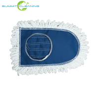 Recharge de tête de vadrouille sèche avec cadre Poignée réglable Tampon de vadrouille à poussière en coton pour le nettoyage des sols NO.9218