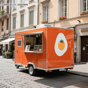 Camion de restauration rapide mobile OEM avec cuisine complète, conception rapide pour remorque, chariot, van, kiosque - Product Image 5