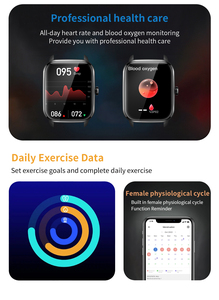 Nouvelle montre intelligente OEM/ODM VS33, étanchéité IP67, écran rond complet de <span class=keywords><strong>2023</strong></span> pouces, montre intelligente de santé à la mode, 1.28 - Product Image 5