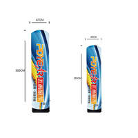 Pilier gonflable lumineux Led en tissu publicitaire personnalisé, colonne gonflable pour la décoration