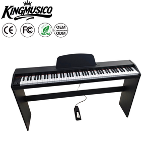 <span class=keywords><strong>Piano</strong></span> numérique 88 touches <span class=keywords><strong>avec</strong></span> puce taïwanaise |   128 polyphonies |   Clavier MIDI USB <span class=keywords><strong>avec</strong></span> interface casque et pédale - Product Image 2