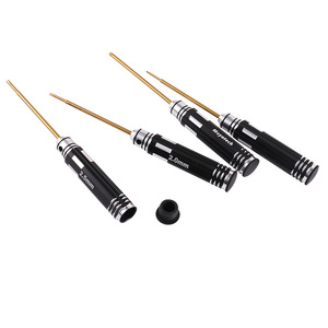 Mayatech Hex <b>Screwdriver</b> Set 1.5 2.0 2.5 3.0mm <b>Precision</b> Industrial Grade Aluminum Handle Anodized Finish - Product Image 5