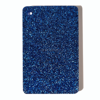 Feuille acrylique décorative OLEG 4x6 pieds 3mm avec paillettes colorées