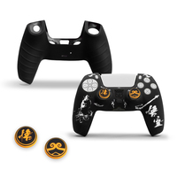 Housse de protection en silicone personnalisée pour manette PS5, coque souple pour joystick PS5, étui de protection pour manette de jeu WuKong