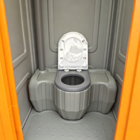 Nouvelle Cabine Sanitaire Portable d'Extérieur pour Événements, en HDPE, avec Toilettes