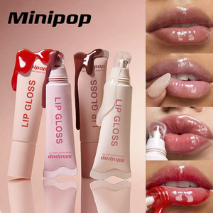 Minipop Lip Gloss 6 ml, maquillage liquide brillant pour femmes, soins de beauté - Product Image 1