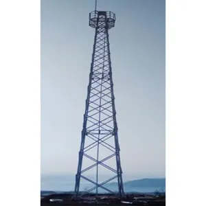 Tours de surveillance et tours de télécommunication préfabriquées de 15m, 20m, 25m, 30m, 35m, 40m et accessoires pour l'observation, la garde et la surveillance - Product Image 3
