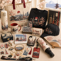 Ensemble cadeau d'entreprise japonais personnalisé, accessoires de voyage, kit de bienvenue pour les employés, cadeaux promotionnels pour les événements, articles promotionnels pour entreprises
