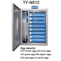 Incubadora de Doble Potencia TUOYUN, Nuevo Modelo, Máquina para Incubar 500 Huevos, Venta al Por Mayor