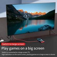 Offre Spéciale HD Cast Screen Line Projection Converter Cable pour Switch NS TV Mobile Computer Type-C Notebook