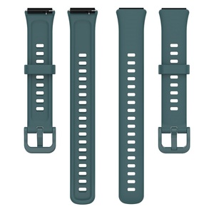 Pour <span class=keywords><strong>Huawei</strong></span> <span class=keywords><strong>Band</strong></span> <span class=keywords><strong>7</strong></span> Bracelet de rechange Sport boucle colorée étanche couleur Pure TPU Bracelet de montre - Product Image 6