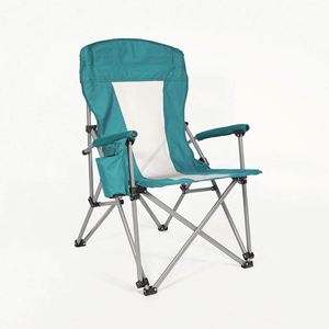 Chaise pliante robuste pour l'extérieur, directement de l'usine, avec porte-gobelet, pour le camping, les parcs, utilisable par les adultes et les enfants - Product Image 2