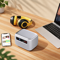 Projecteur extérieur intelligent portable 4K avec batterie intégrée, Wi-Fi double bande, stéréo HIFI, idéal pour l'éducation, le petit bureau, logo personnalisable