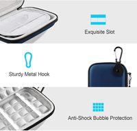 Huijin Factory Vente en gros Étui de transport antichoc en PU+EVA Seagate Portable/Disque dur/Disque de jeu PS5 Ultra Touch USB Personnalisé
