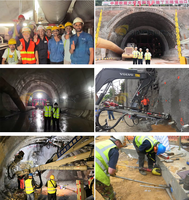 Barre d'ancrage creuse autoperceuse galvanisée Sinorock 40Cr R32N R38 R51 T30 T40 pour le boulonnage de roches et la construction de mini-pieux