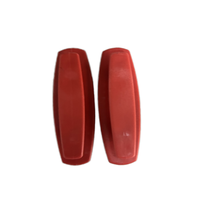 Ensemble de 2 mini-brosses à poils avec manche en plastique, brosses de nettoyage portatives