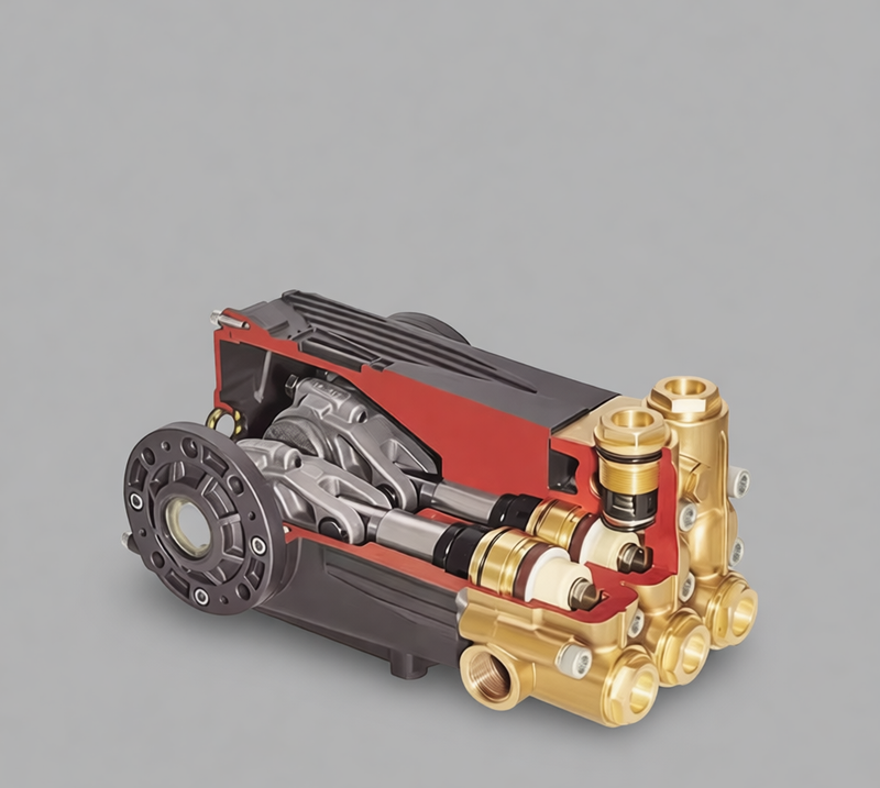 Heavy Duty Italian Type Triplex Plunger