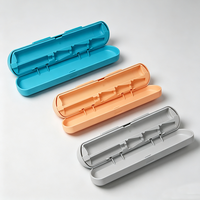 CENNUO Étui de rangement portable en plastique pour stylos, Boîte de protection rigide de voyage, Boîte de rangement vide uniquement, Prise en charge de la personnalisation du logo OEM en gros