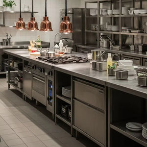 Machine de cuisson intelligente entièrement automatique RTK |   Solution de <span class=keywords><strong>cuisine</strong></span> commerciale en acier inoxydable à haute efficacité, disposition sur mesure - Product Image 1