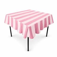 Housse de table de mahjong portable en toile de coton personnalisée, légère, blanche et verte à rayures, lavable, toutes saisons