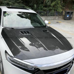Capó ventilado tipo H2 de fibra de carbono para Honda Accord CV2 2017-2022 - Product Image 1