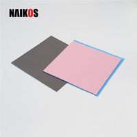 1W-15w/mk Feuille de silicone conductrice thermique de haute qualité pour le refroidissement du dissipateur thermique du processeur GPU