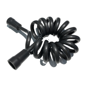 Gun Metal Flexible Pulverizador de inodoro Cable de teléfono Shattaf <span class=keywords><strong>Manguera</strong></span> de conexión de resorte <span class=keywords><strong>WC</strong></span> <span class=keywords><strong>Manguera</strong></span> de bidé - Product Image 1